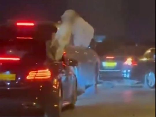 Viral video: Oman Police arrest six for roadshow stunts