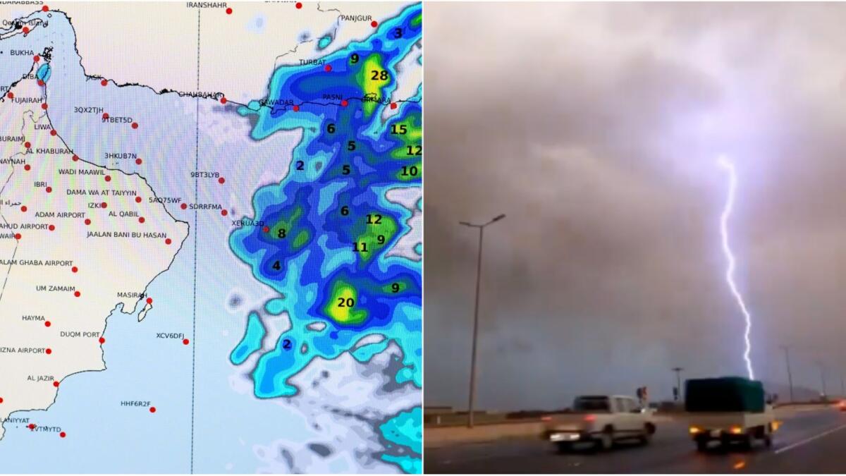 Oman issues rain, thunderstorm warning until August 2; massive dust storms in Saudi Arabia